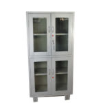Steel Glass Door Bookshelf – DEVOn – SPIAL009