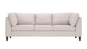 Reception Three Seater Cushion Fabric Sofa - DEVON - SPIFS006