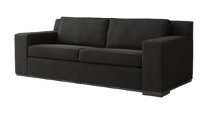 Reception Three Seater Cushion Fabric Sofa - DEVON - SPIFS008