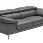 Two Seater Cushion Leather Sofa – DEVON – SPILS003