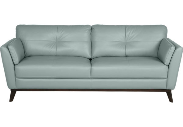 Two Seater Leather Sofa - DEVON - SPILS007