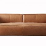 Three Seater Cushion Leather Sofa – DEVON – SPILS009