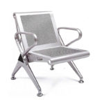 Single Seater MS Perforated Seating Chair – DEVON – SPIPWS001