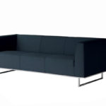 Reception Three Seater Cushion Fabric Sofa – DEVON – SPIFS011