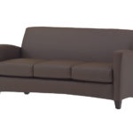 Reception Three Seater Cushion Fabric Sofa – DEVON – SPIFS012