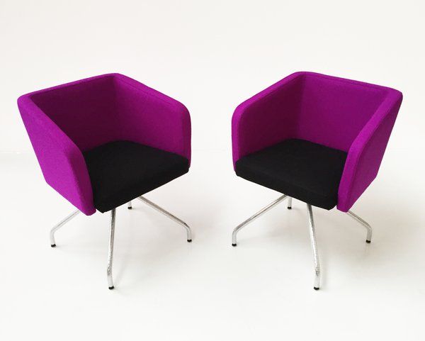 Waiting / Lounge Fabric Chairs – DEVON – SPIFS017