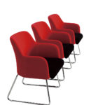Waiting / Lounge Fabric Chairs – DEVON – SPIFS020