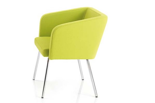 Waiting / Lounge Fabric Chairs – DEVON – SPIFS024