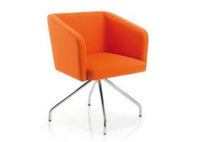 Waiting / Lounge Fabric Chairs - DEVON - SPIFS026
