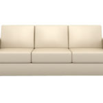 Reception Three Seater Cushion Leather Sofa – DEVON-SPILS015