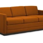 Reception Three Seater Cushion Fabric Sofa – DEVON – SPIFS039